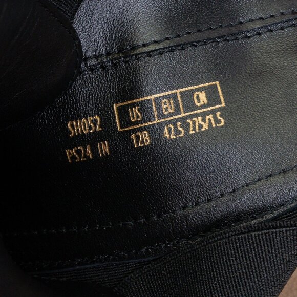 Stuart Weitzman Women Yuliana 60 Black Leather Slip-on Chelsea Dress Boots sz 12 - Picture 8 of 9